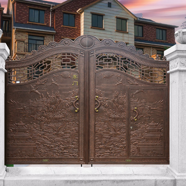 別墅裝修怎么能少了一款軍強(qiáng)庭院門 別墅裝修怎么能少了一款軍強(qiáng)庭院門